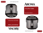 Aroma ARC-914B Instruction manual