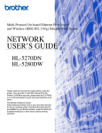 Brother HL-5280DW User`s guide