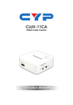 CYP CLUX-SDI2HS Specifications