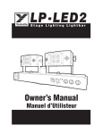YORKVILLE LP-LED2 Owner`s manual