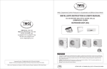 YMGI WMMS-36CH User`s manual