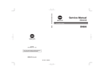 Minolta Di850 Service manual