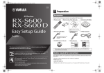 Yamaha RX-5 Setup guide