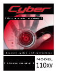 Directed Electronics 110XV User guide