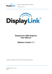 DisplayLink USB Display Adapter User manual