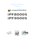 Canon iPF8000S - imagePROGRAF Color Inkjet Printer User`s manual