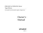 Exabyte EXB-8205 Owner`s manual
