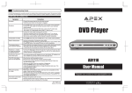 Apex Digital AD1118 Troubleshooting guide