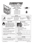 Quadra-Fire SRV7000-451 Owner`s manual