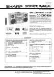 Sharp CD-DH790N Service manual