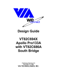 VIA Technologies VT82C694X Pro Product specifications