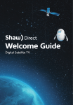 Shaw Direct Satellite TV User guide