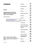 Siemens SIPART PS2 6DR51xx Operating instructions