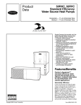 Carrier AQUAZONE 50RHC Product data