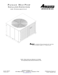 Amana PHD48 Product data