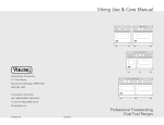 Viking VDSC5606GQSS Specifications