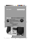 Magnavox MAS-30037 User guide