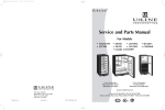 U-Line 2075 Service manual