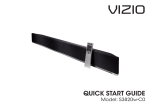 Vizio S3820w-C0NA User manual