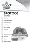 Bissell SPOTBOT User`s guide
