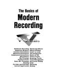 The Basics of Modern Recording