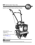 Country Home Products ROTO-HOGTM Operating instructions
