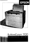 Epson Action Laser Action Laser Specifications