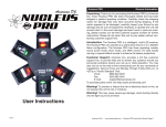 American DJ Nucleus PRO Instruction manual