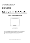 Durabrand DBTV1902 Service manual