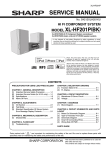 Sharp CD-ES700 Service manual