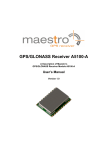 Maestro A2200-A User`s manual