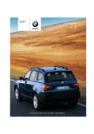 BMW 05 X3 Owner`s manual