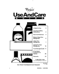 Whirlpool EDZZDK Specifications