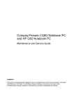 Compaq Presario CQ62-300 - Notebook PC System information