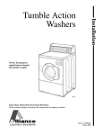 Installing the Washer