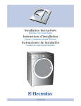 Electrolux 137064300 B Use & care guide