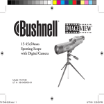 Bushnell 78-7348 Instruction manual