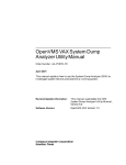 Vax V-082 Technical data