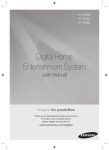 Samsung HT-D555 User manual