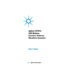 Agilent Technologies AGILENT U2761A User`s guide