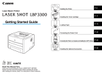 Canon LBP-3300 Instruction manual