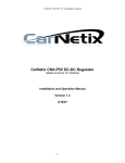 CarNetix CNX-P1290 Installation manual