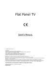 Medion Flat Panel TV User`s manual