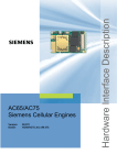 Siemens AC65 Specifications