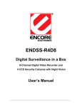 Encore ENDSS-R4D8 User`s manual