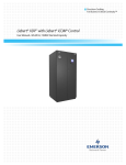 Emerson Liebert XDCF User manual