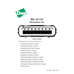 Digi MIL-4711H User`s guide