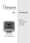 ViewSonic Optiquest Q95 User guide