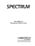 Cabletron Systems BRIM-WT1 Technical data