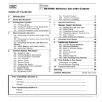 DSC WLS900 Owner`s manual